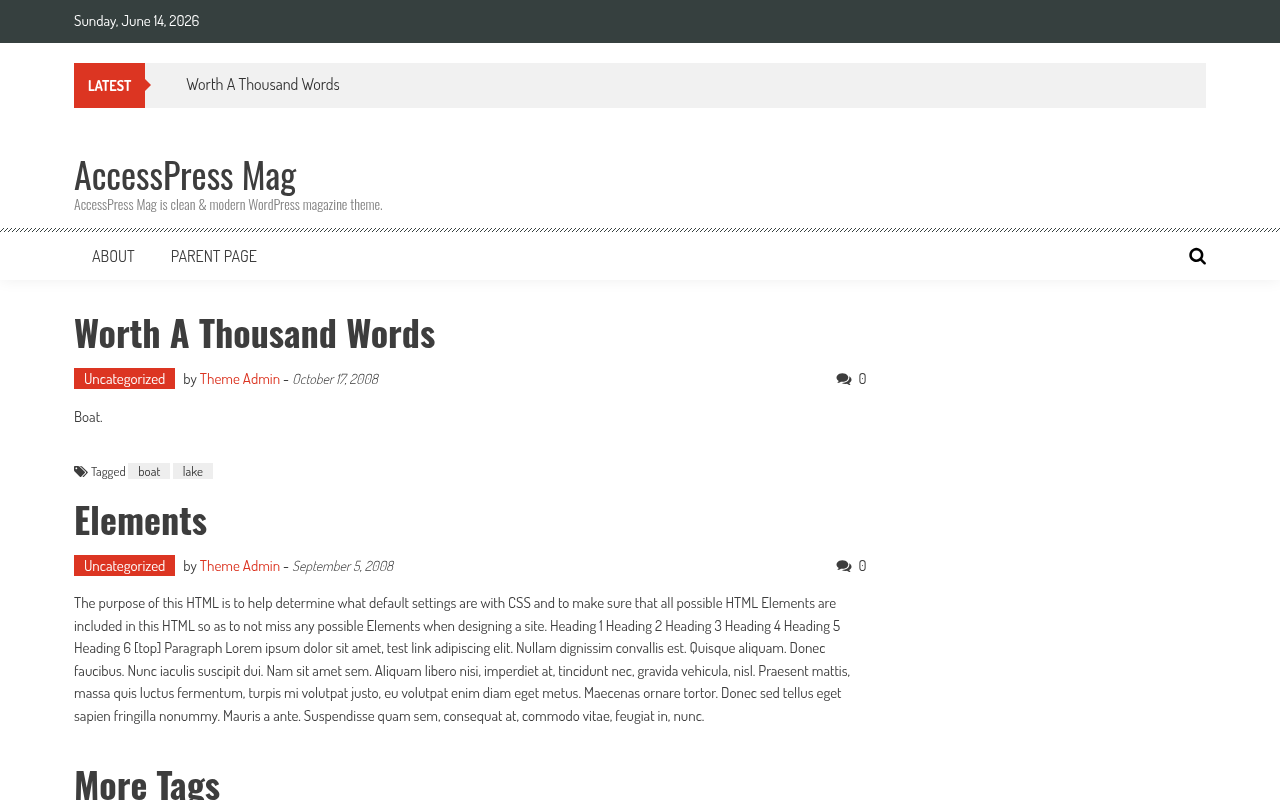 Десктоп — AccessPress Mag