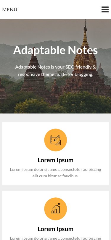 Мобильный вид — Adaptable Notes
