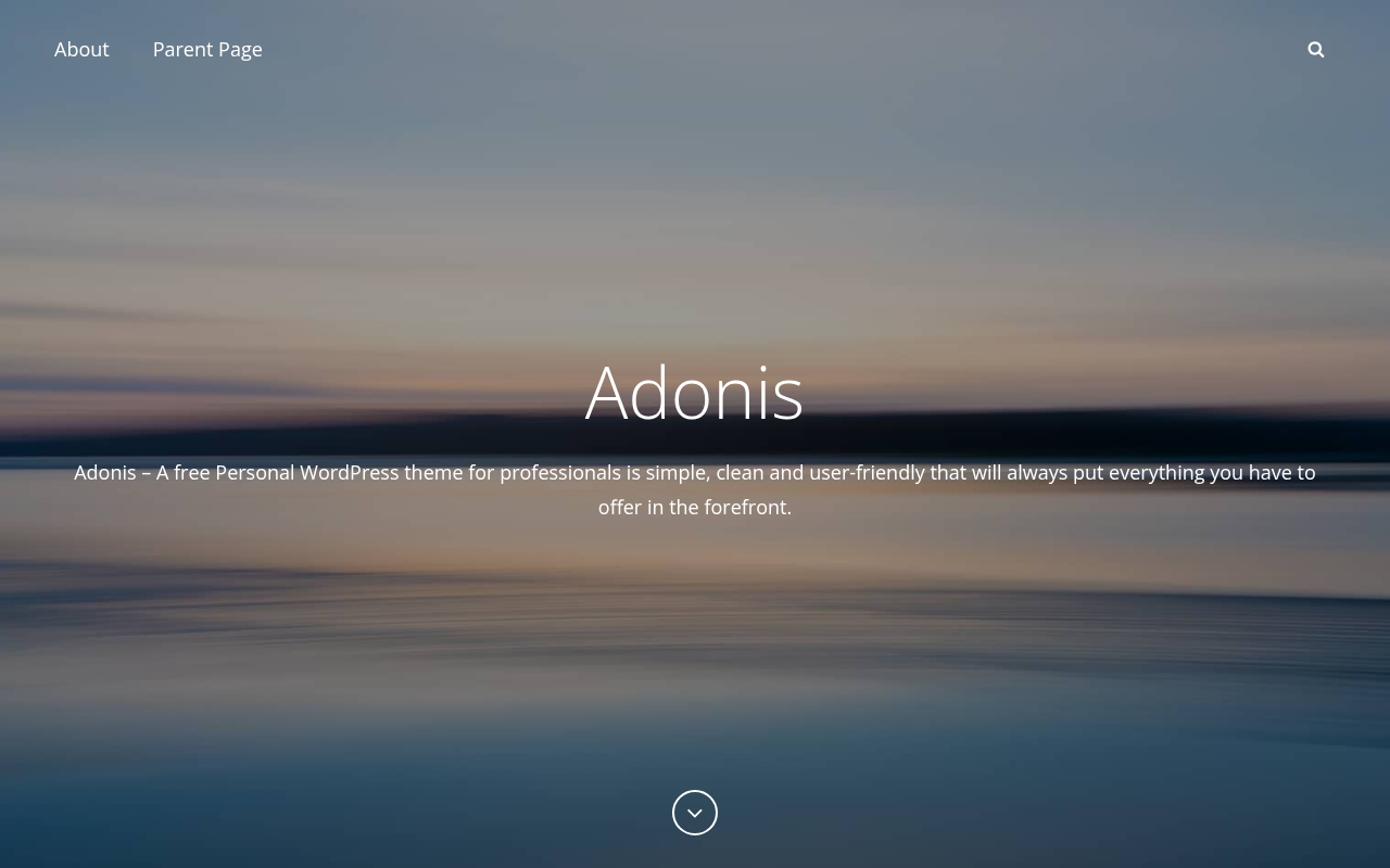 Десктоп — Adonis