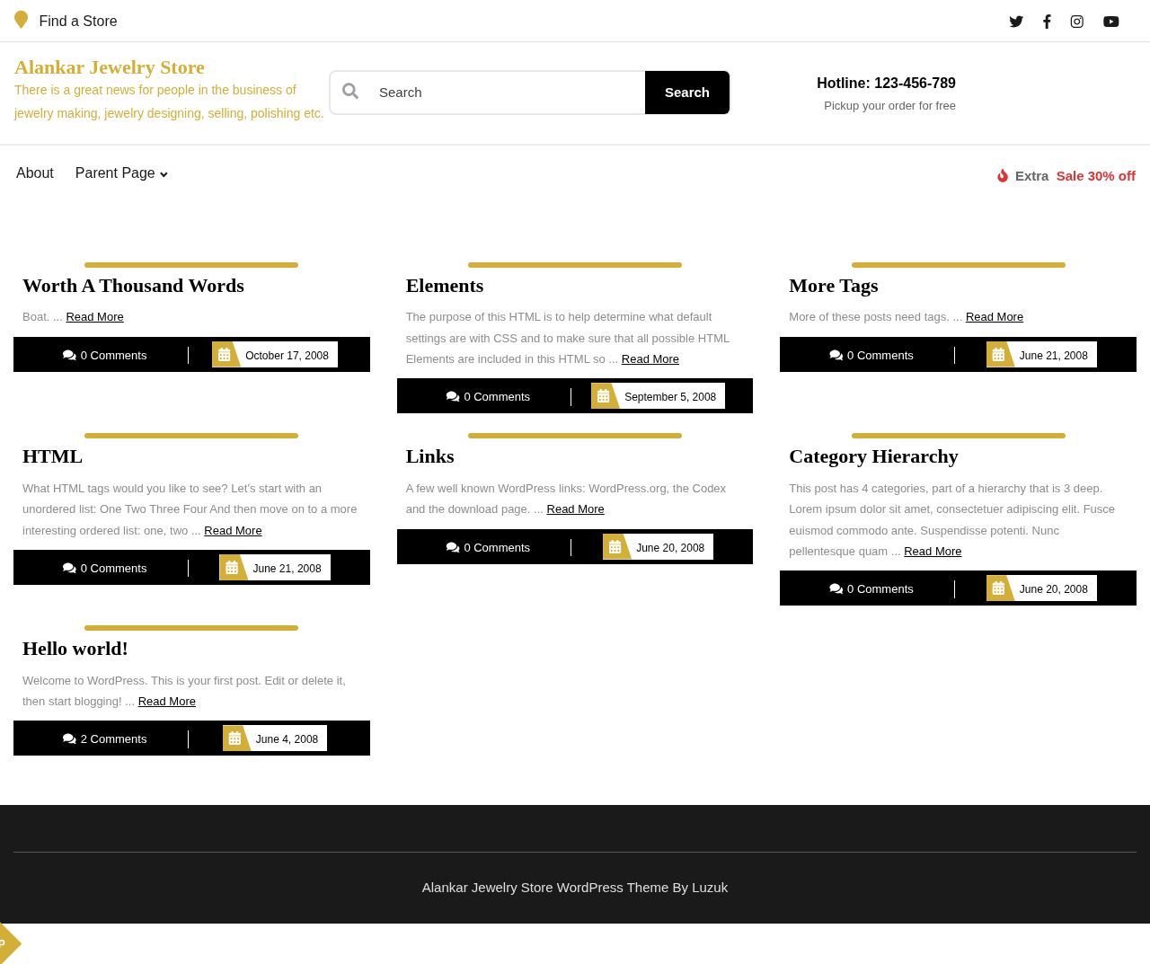 Десктоп (ниже) — Alankar Jewelry Store