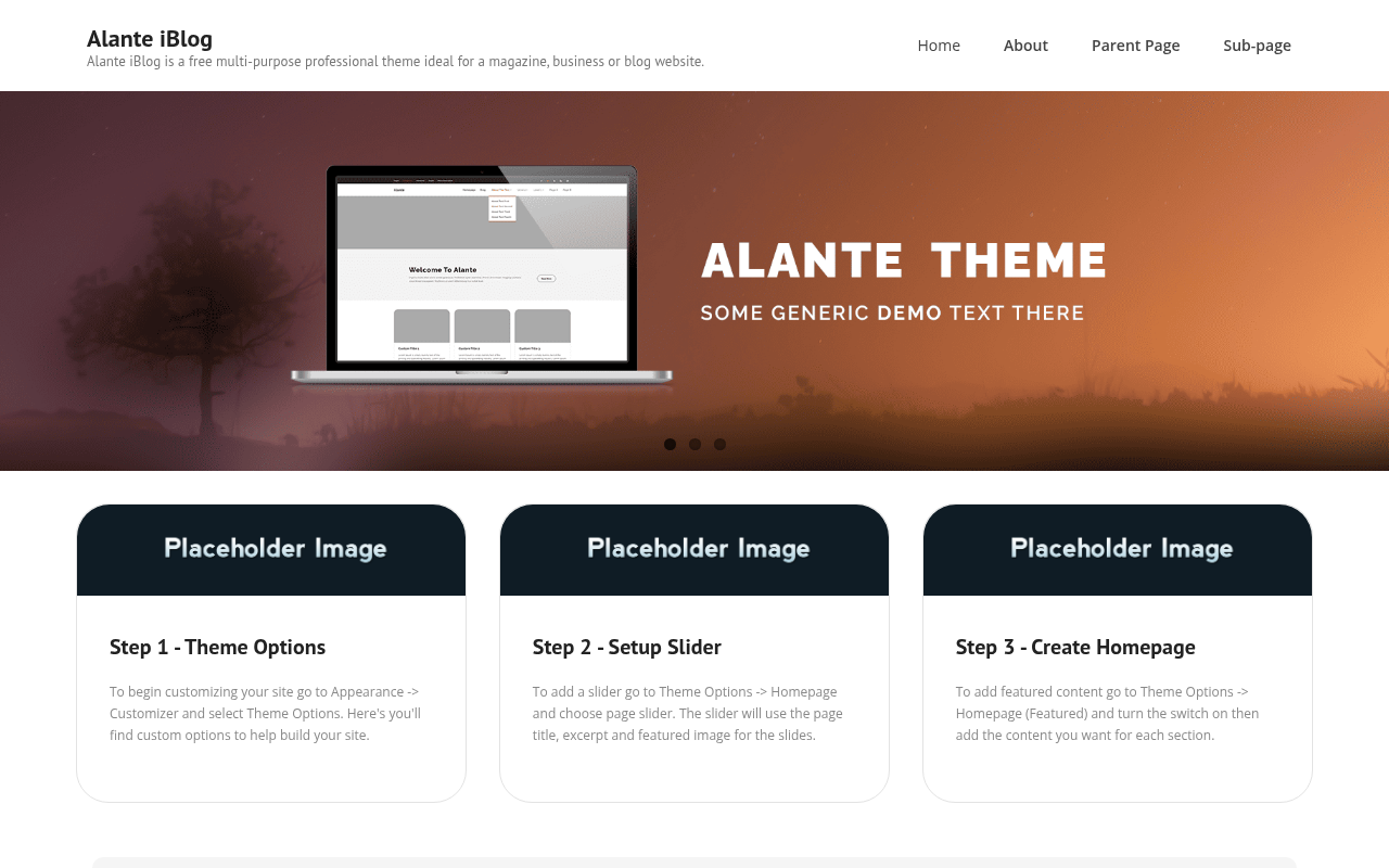 Десктоп — Alante iBlog