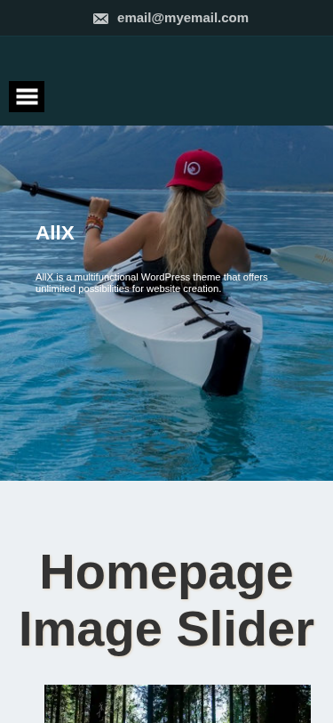 Мобильный вид — AllX