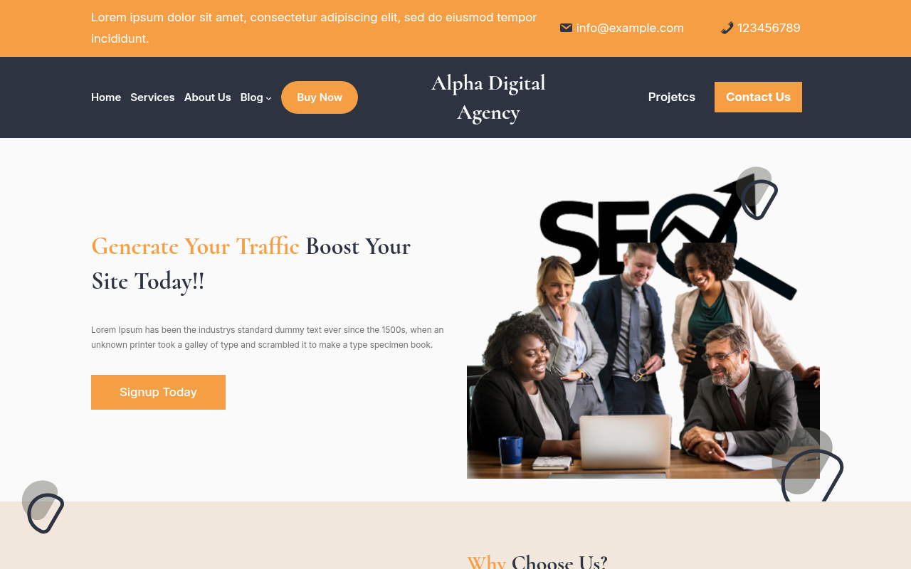 Десктоп — Alpha Digital Agency