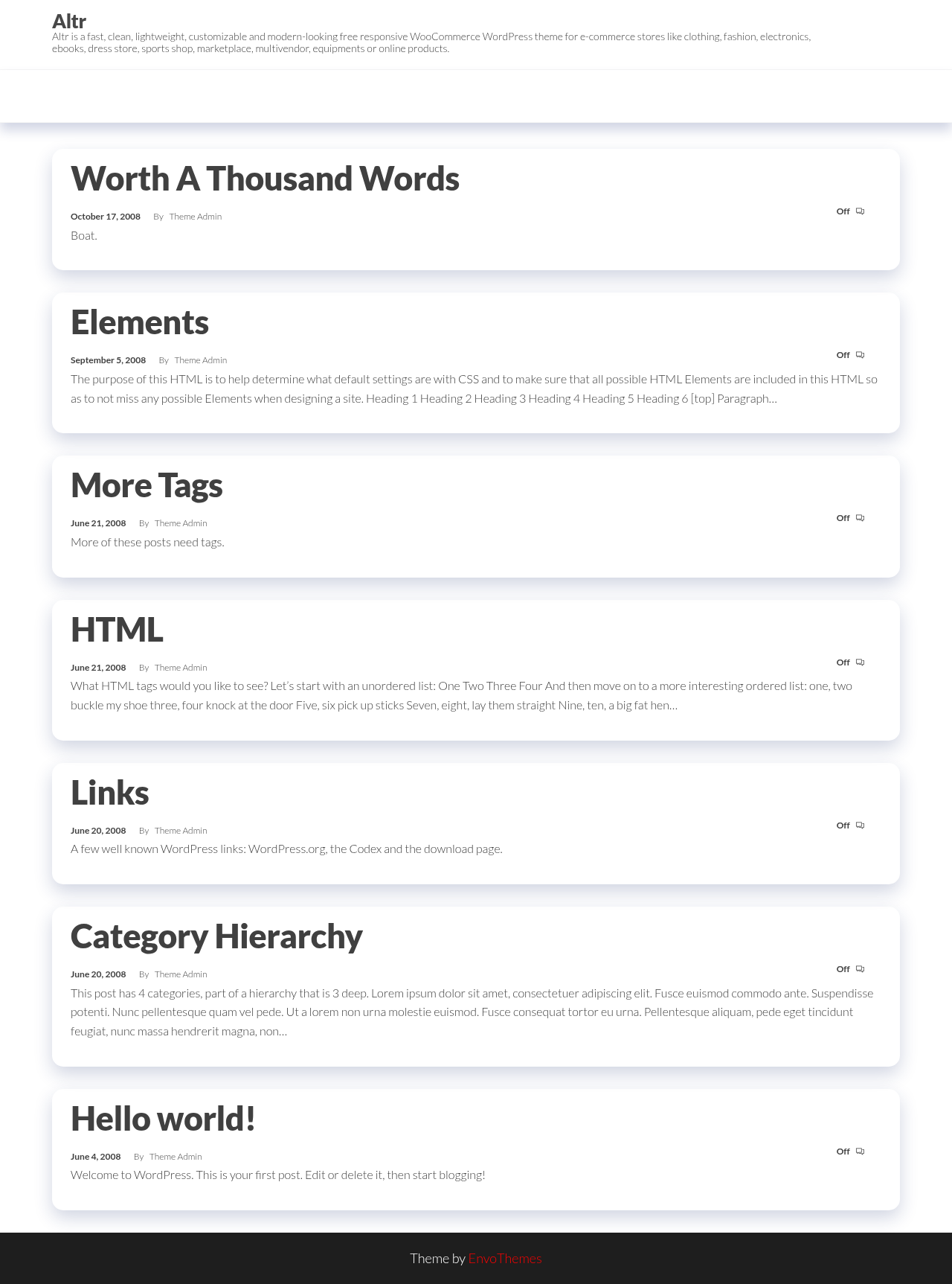 Десктоп (ниже) — Altr