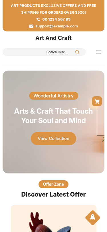 Мобильный вид — Art And Craft
