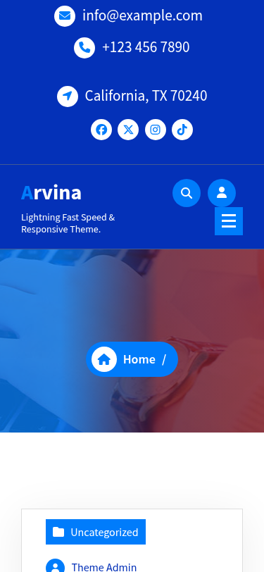 Мобильный вид — Arvina