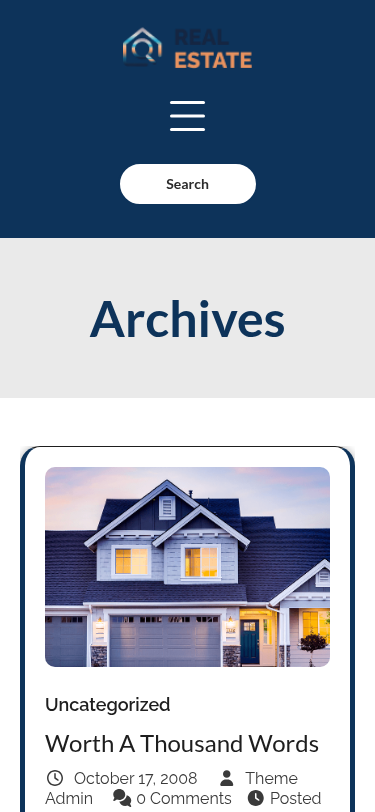 Мобильный вид — Aster Real Estate