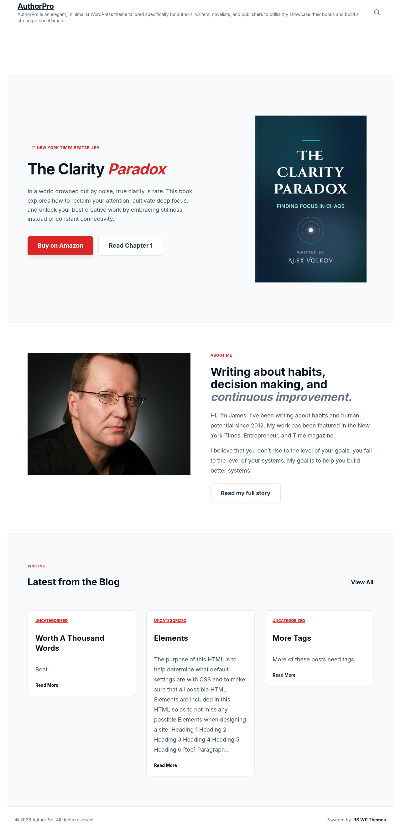 Десктоп (ниже) — AuthorPro