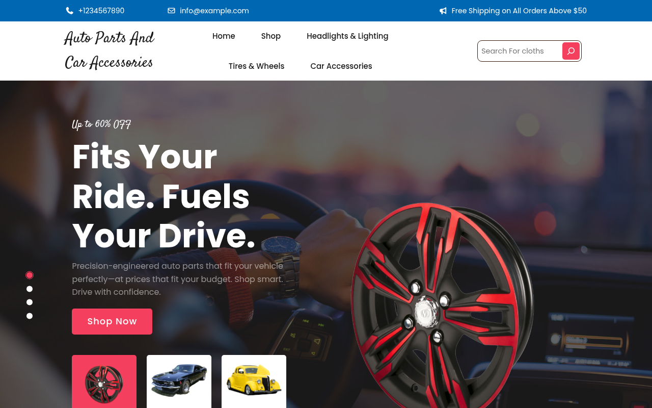 Десктоп — Auto Parts and Car Accessories