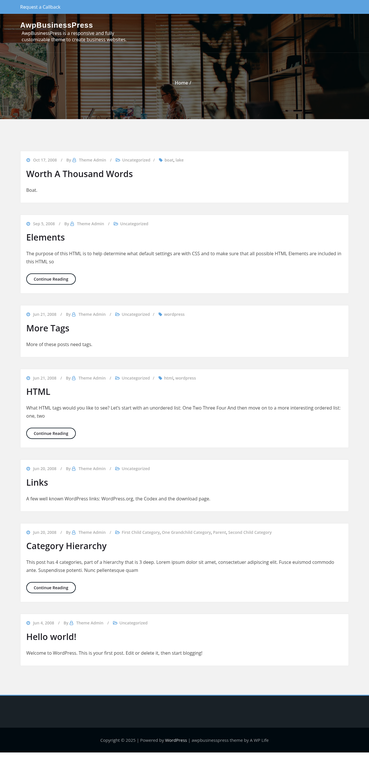 Десктоп (ниже) — AwpBusinessPress