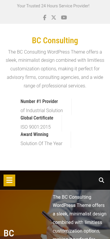 Мобильный вид — BC Consulting