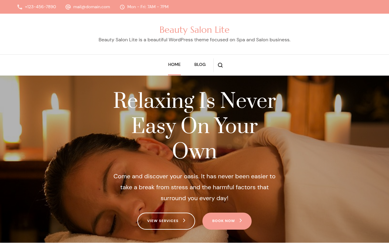 Десктоп — Beauty Salon Lite