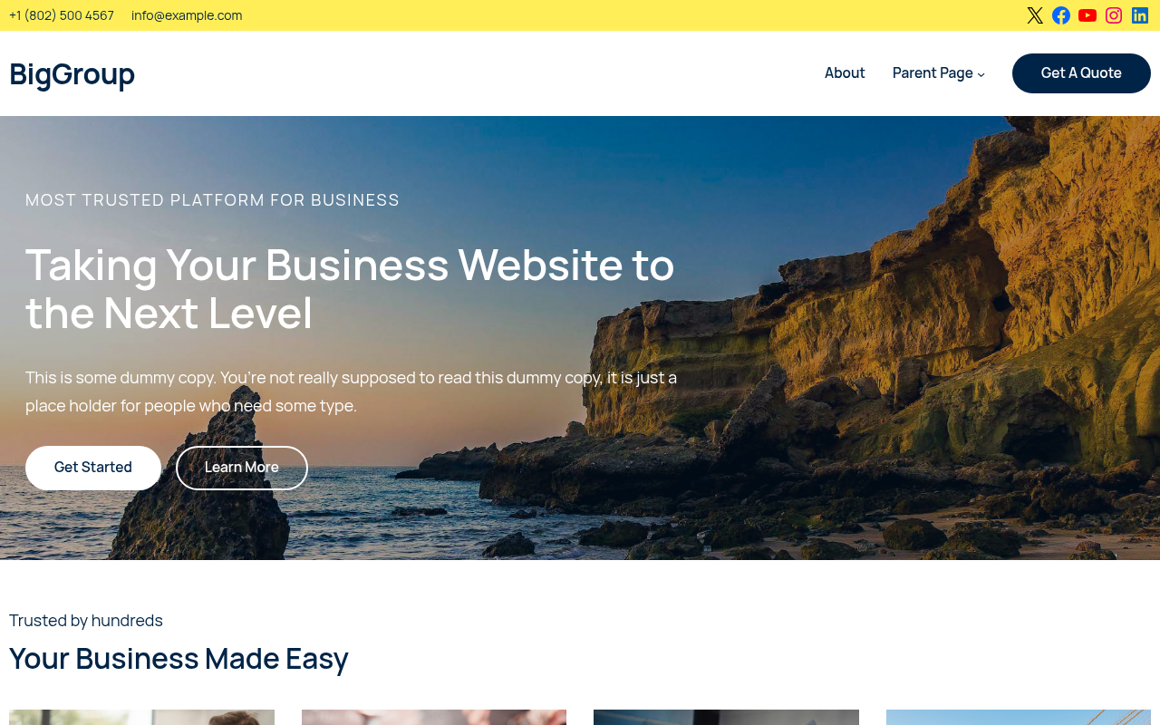Десктоп — BigGroup
