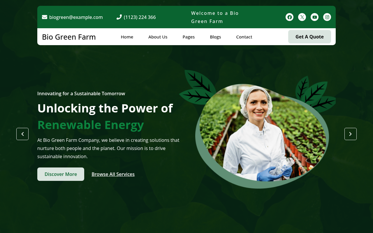 Десктоп — Bio Green Farm