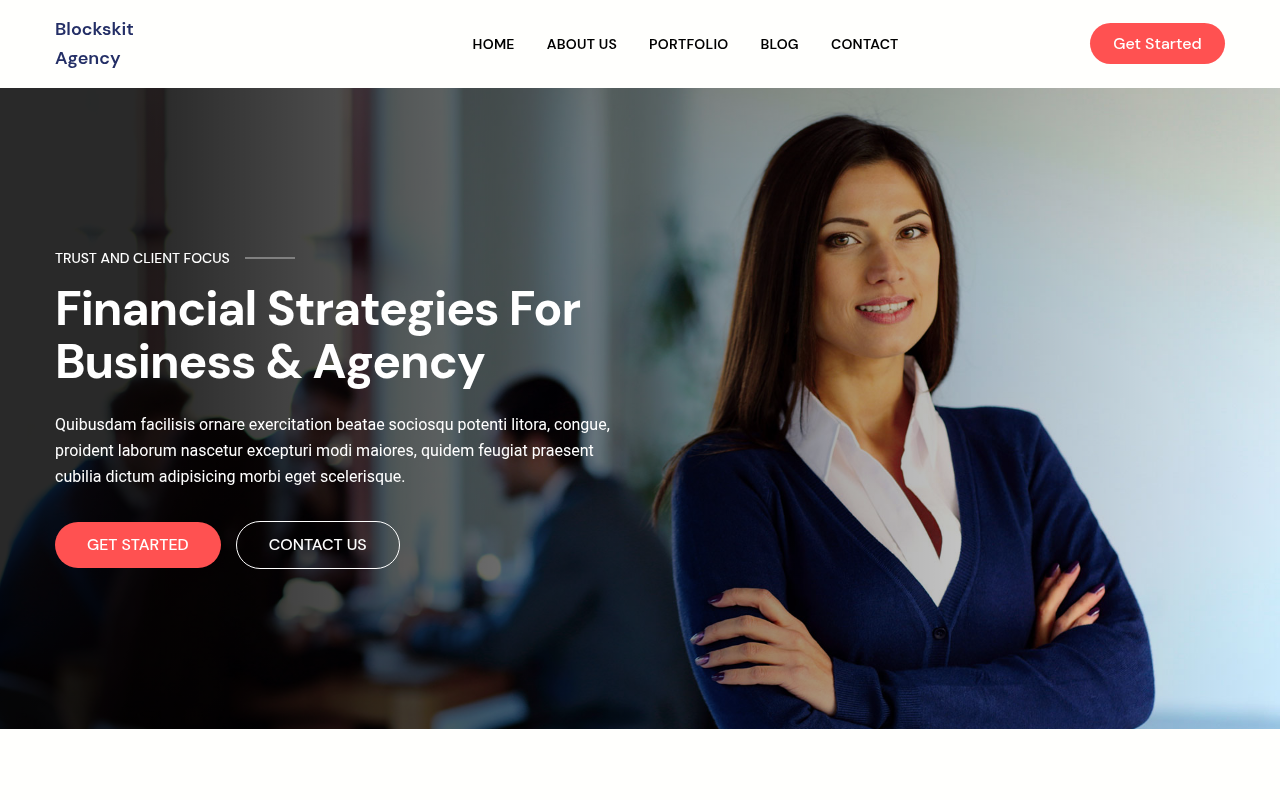Десктоп — Blockskit Agency