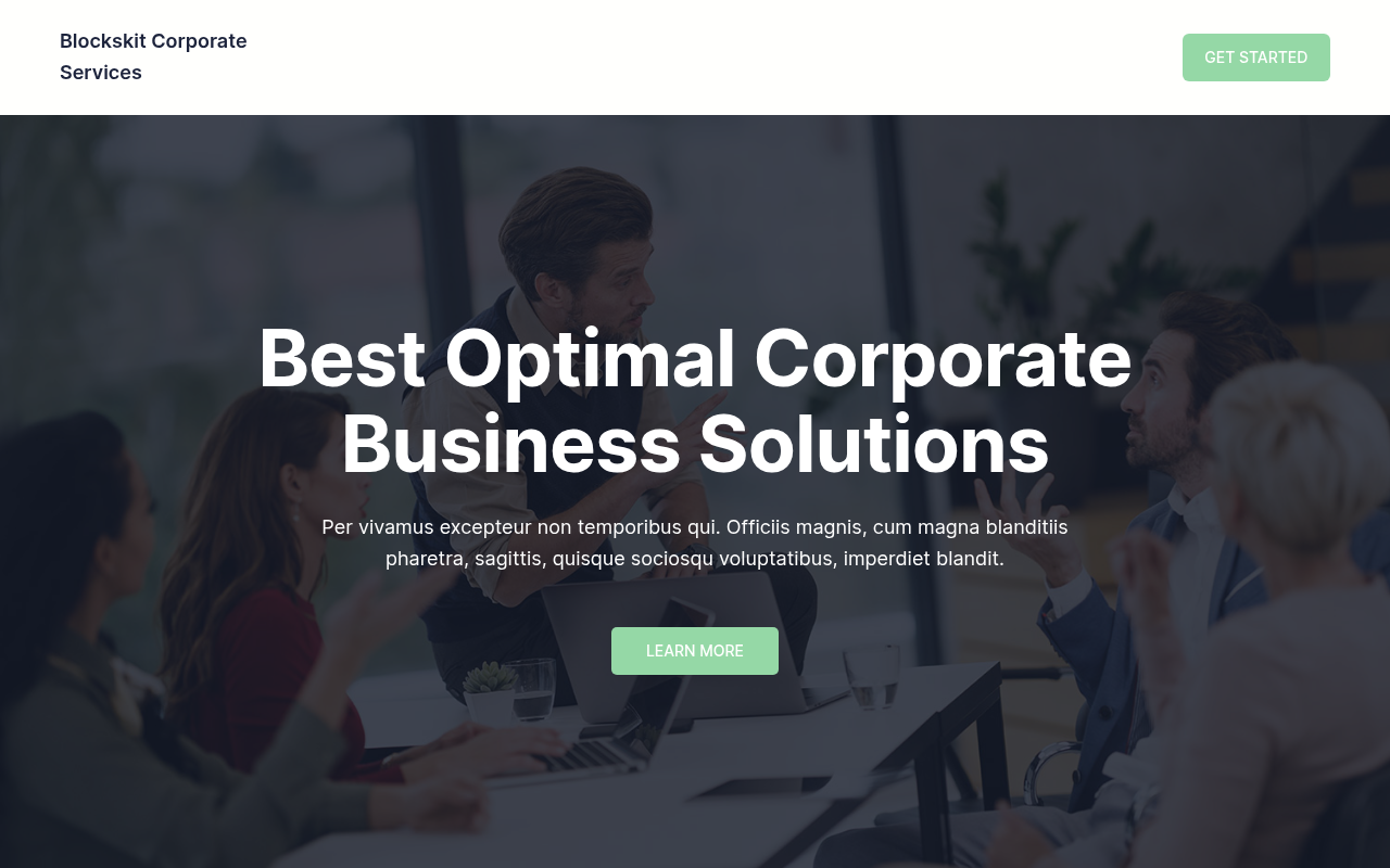 Десктоп — Blockskit Corporate Services
