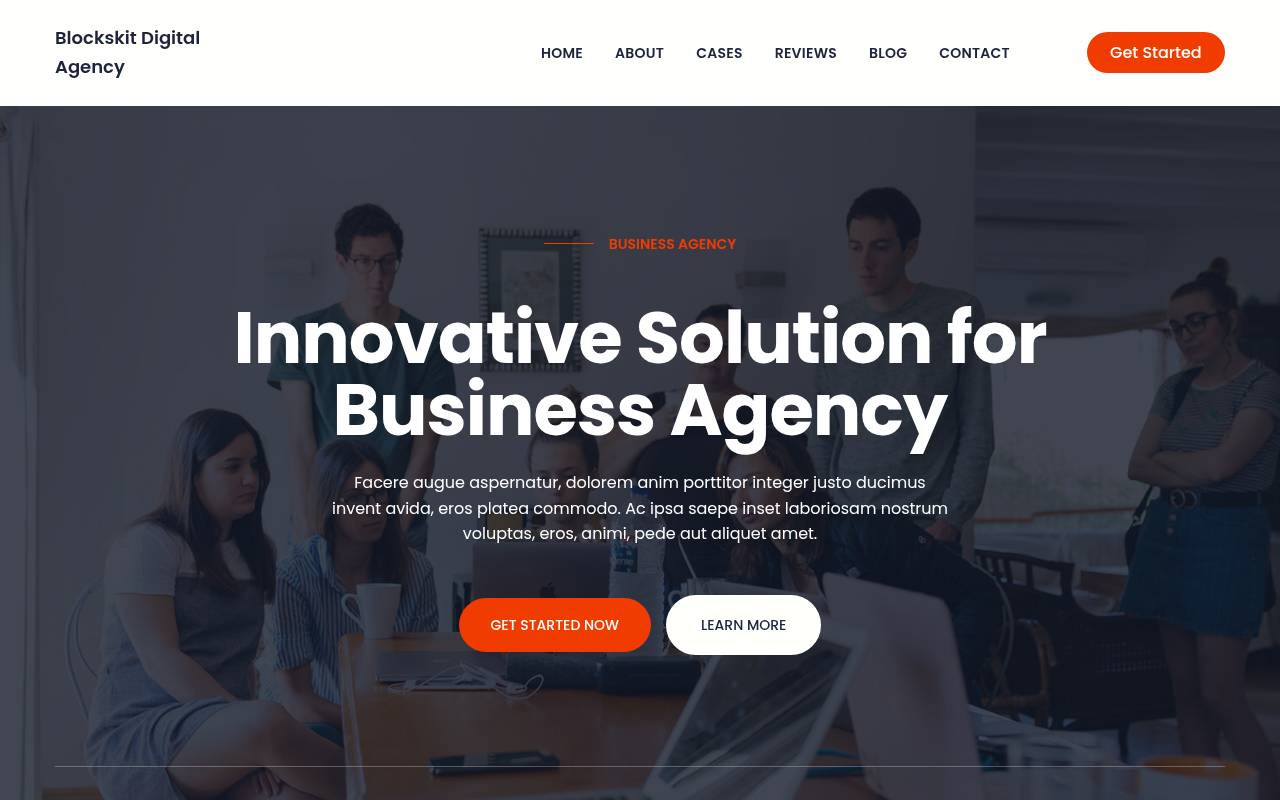 Десктоп — Blockskit Digital Agency