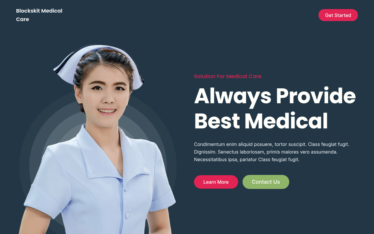 Десктоп — Blockskit Medical Care
