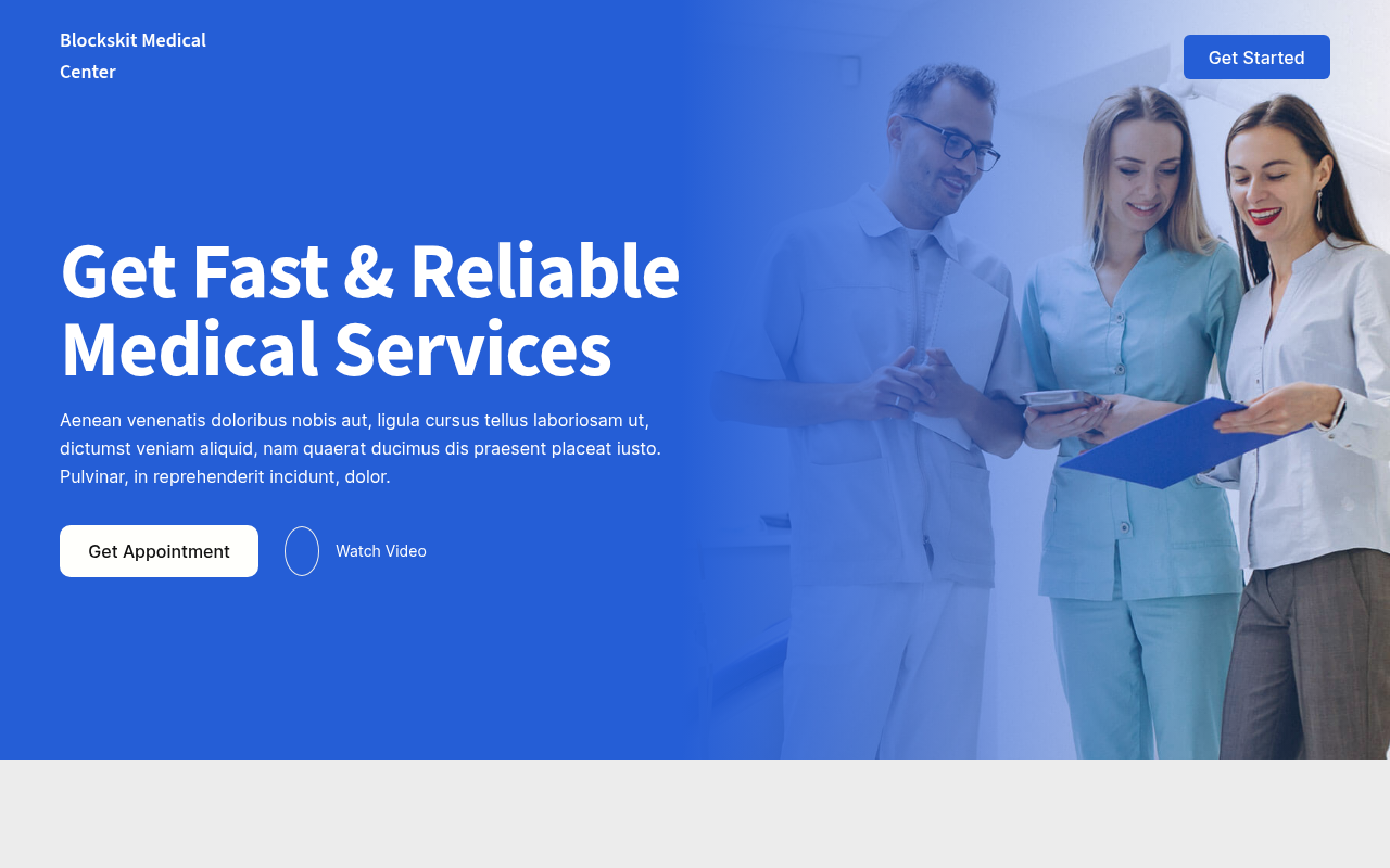 Десктоп — Blockskit Medical Center