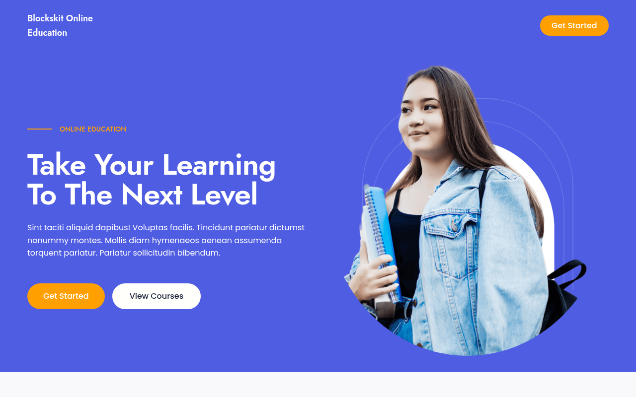Десктоп — Blockskit Online Education