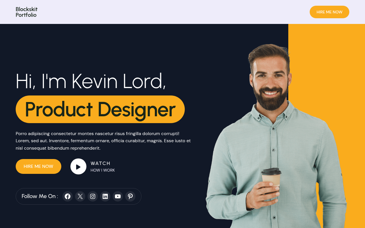 Десктоп — Blockskit Portfolio