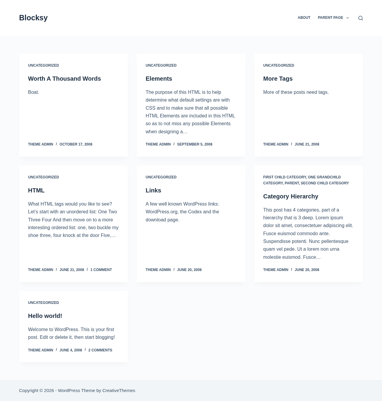 Десктоп (ниже) — Blocksy