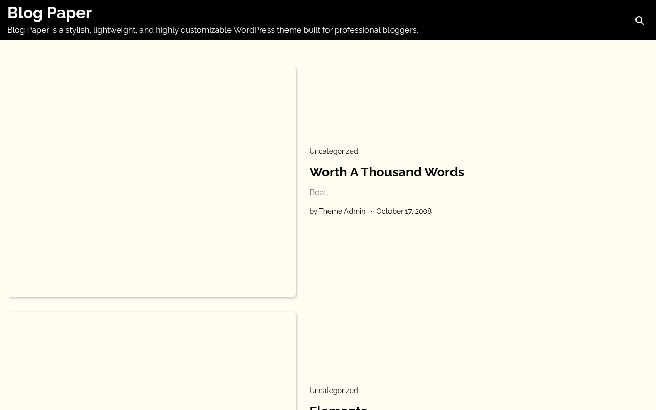 Десктоп — Blog Paper