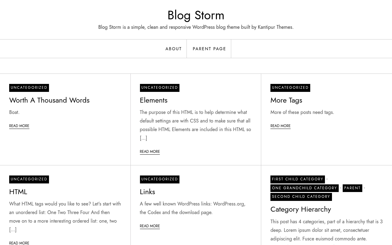 Десктоп — Blog Storm
