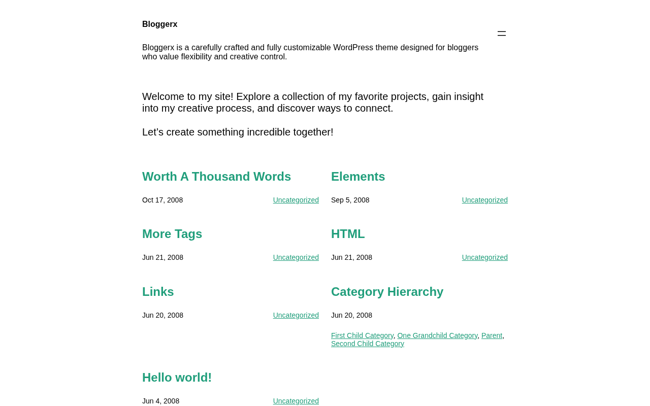 Десктоп — Bloggerx