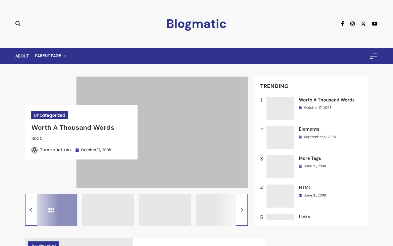 Десктоп — Blogmatic