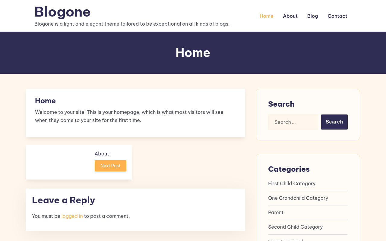 Десктоп — Blogone