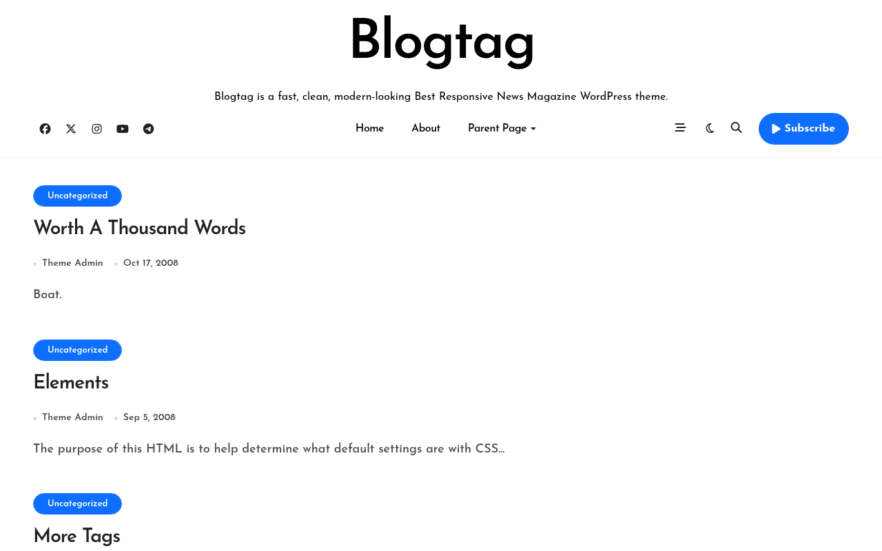 Десктоп — Blogtag