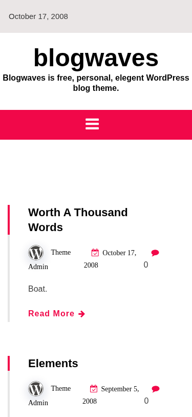 Мобильный вид — blogwaves