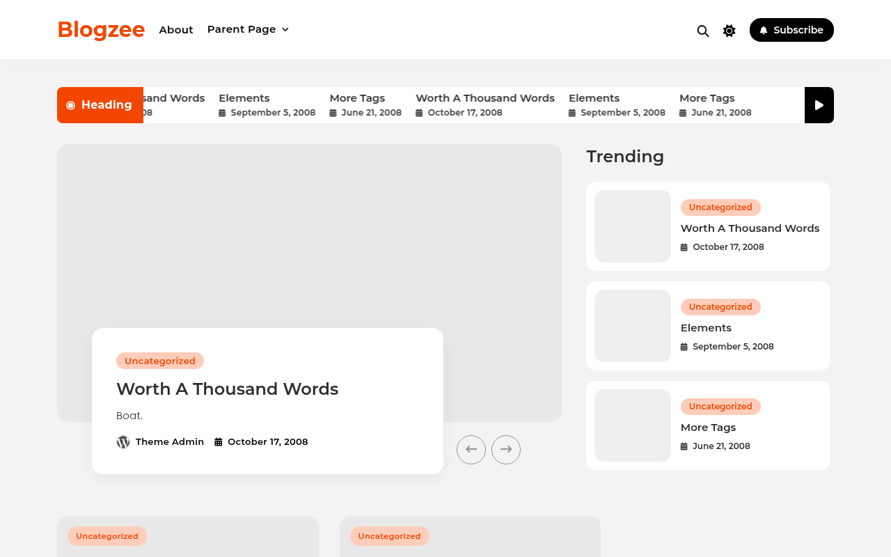 Десктоп — Blogzee