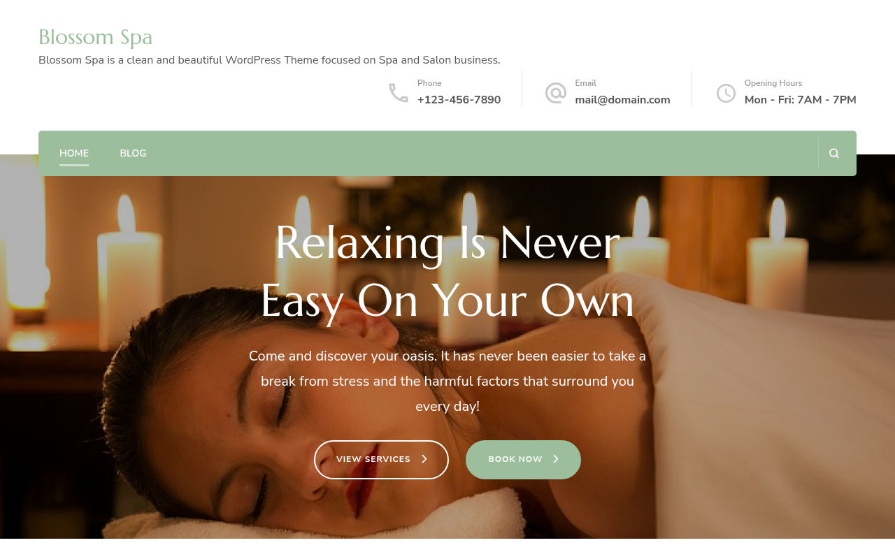 Десктоп — Blossom Spa
