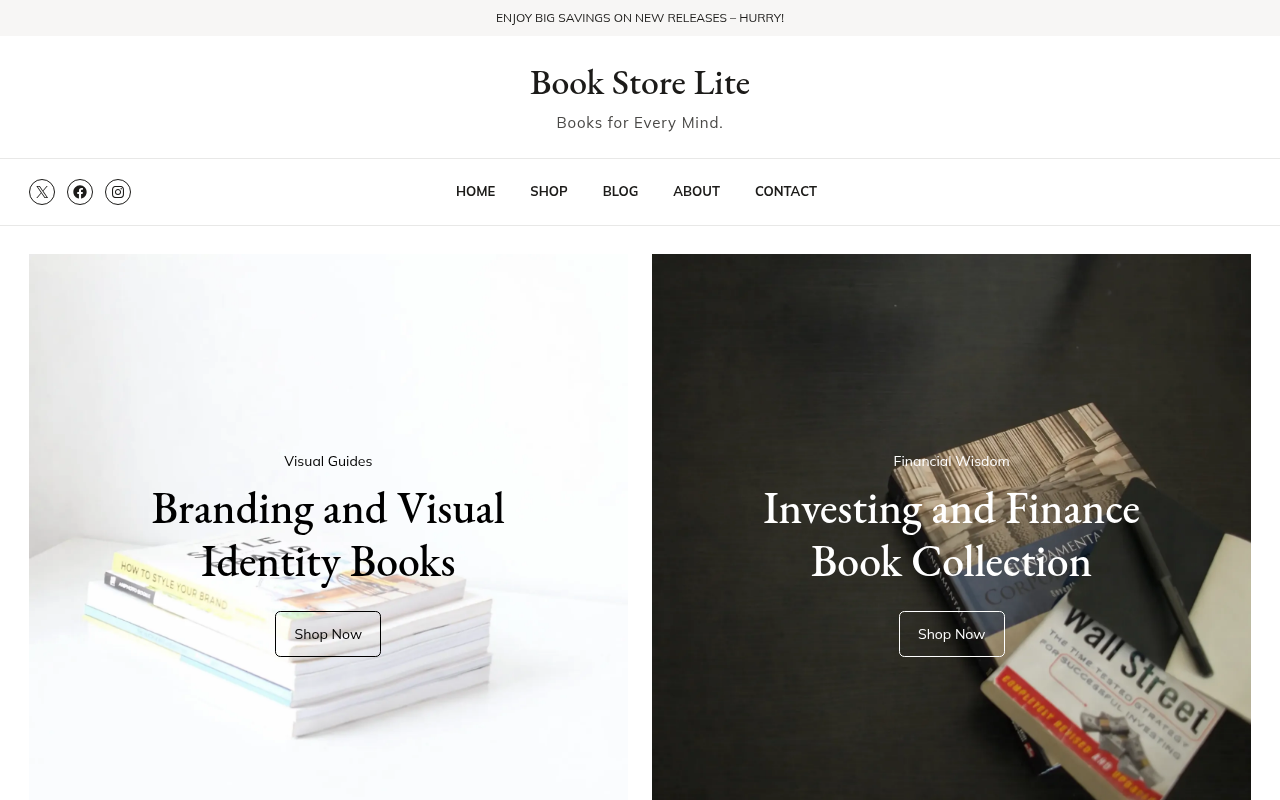 Десктоп — Book Store Lite