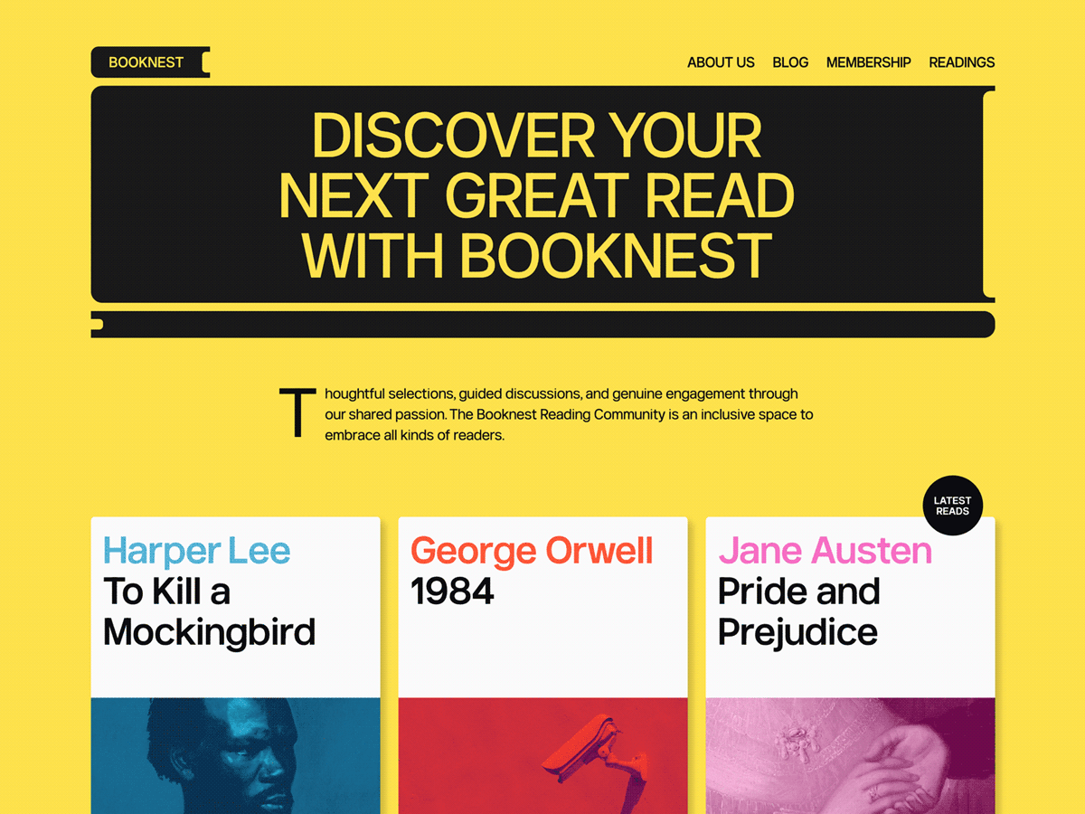 WordPress тема Booknest