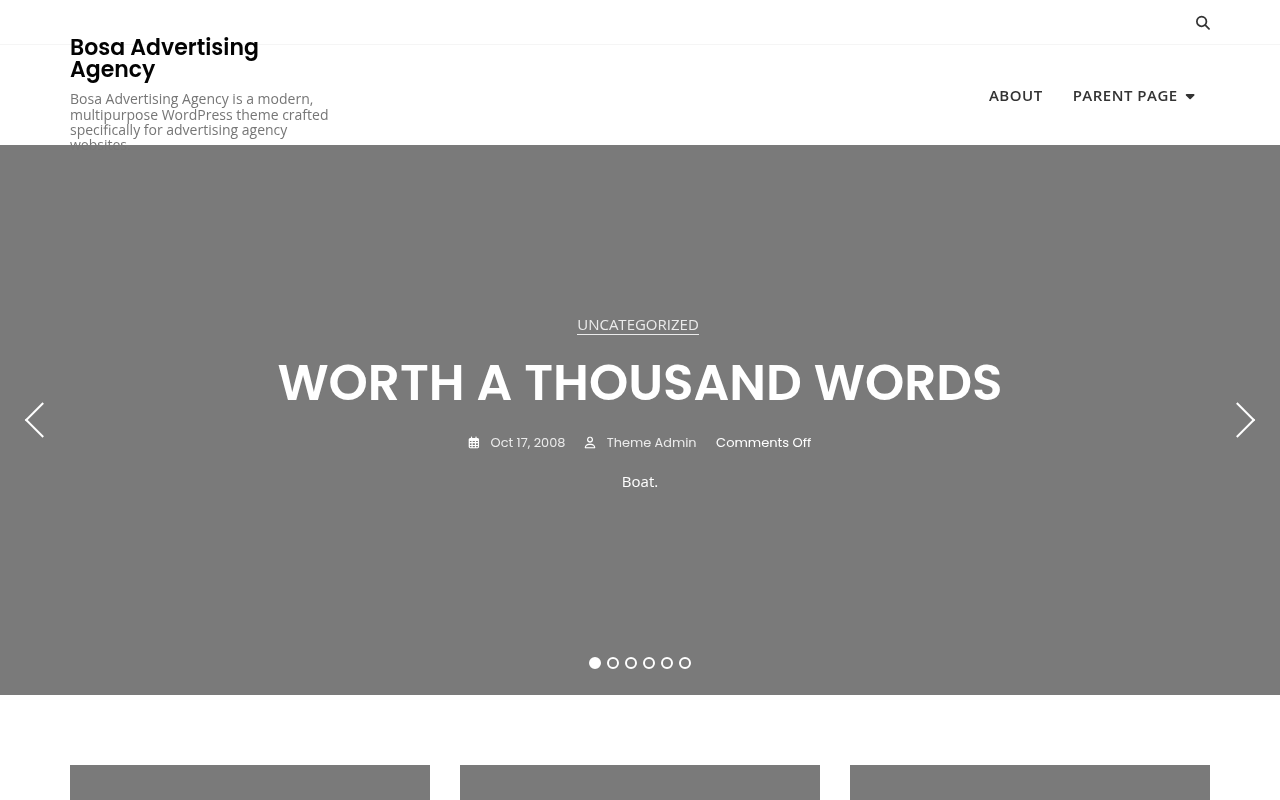 Десктоп — Bosa Advertising Agency