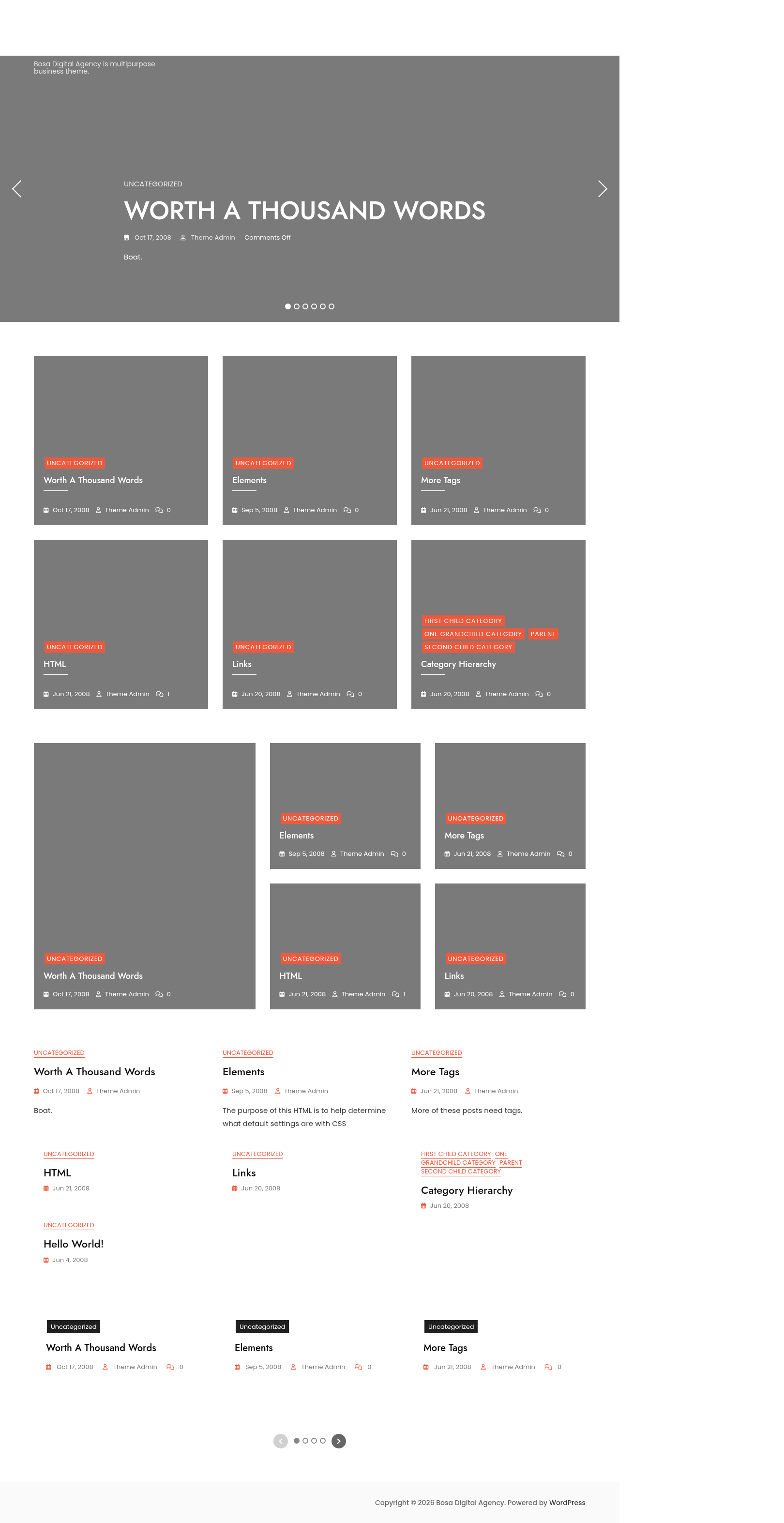 Десктоп (ниже) — Bosa Digital Agency