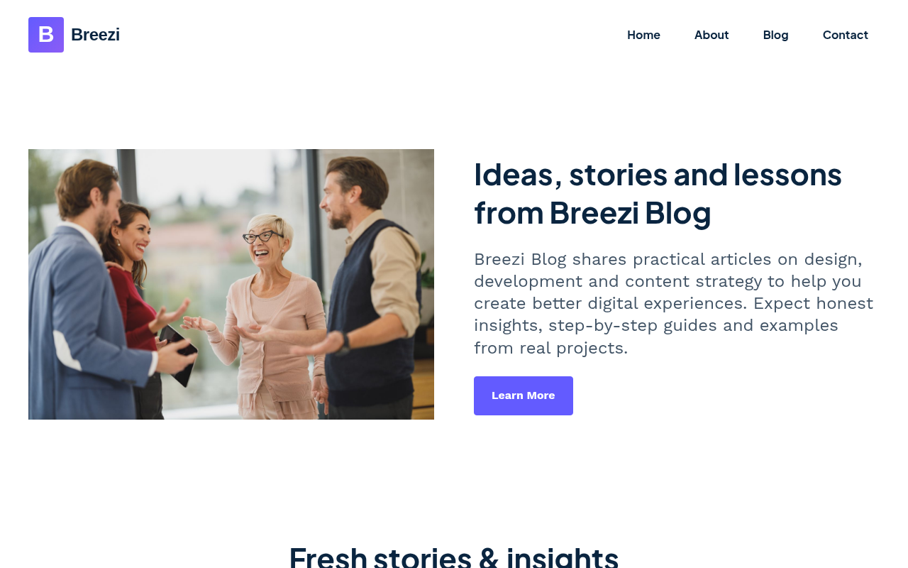 Десктоп — Breezi Blog