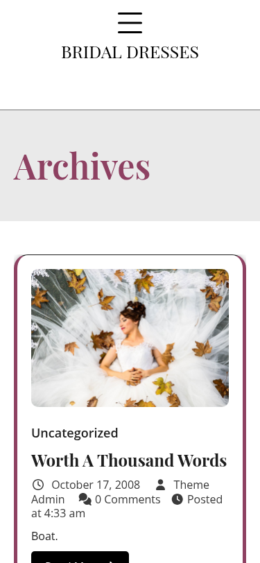 Мобильный вид — Bridal Dresses