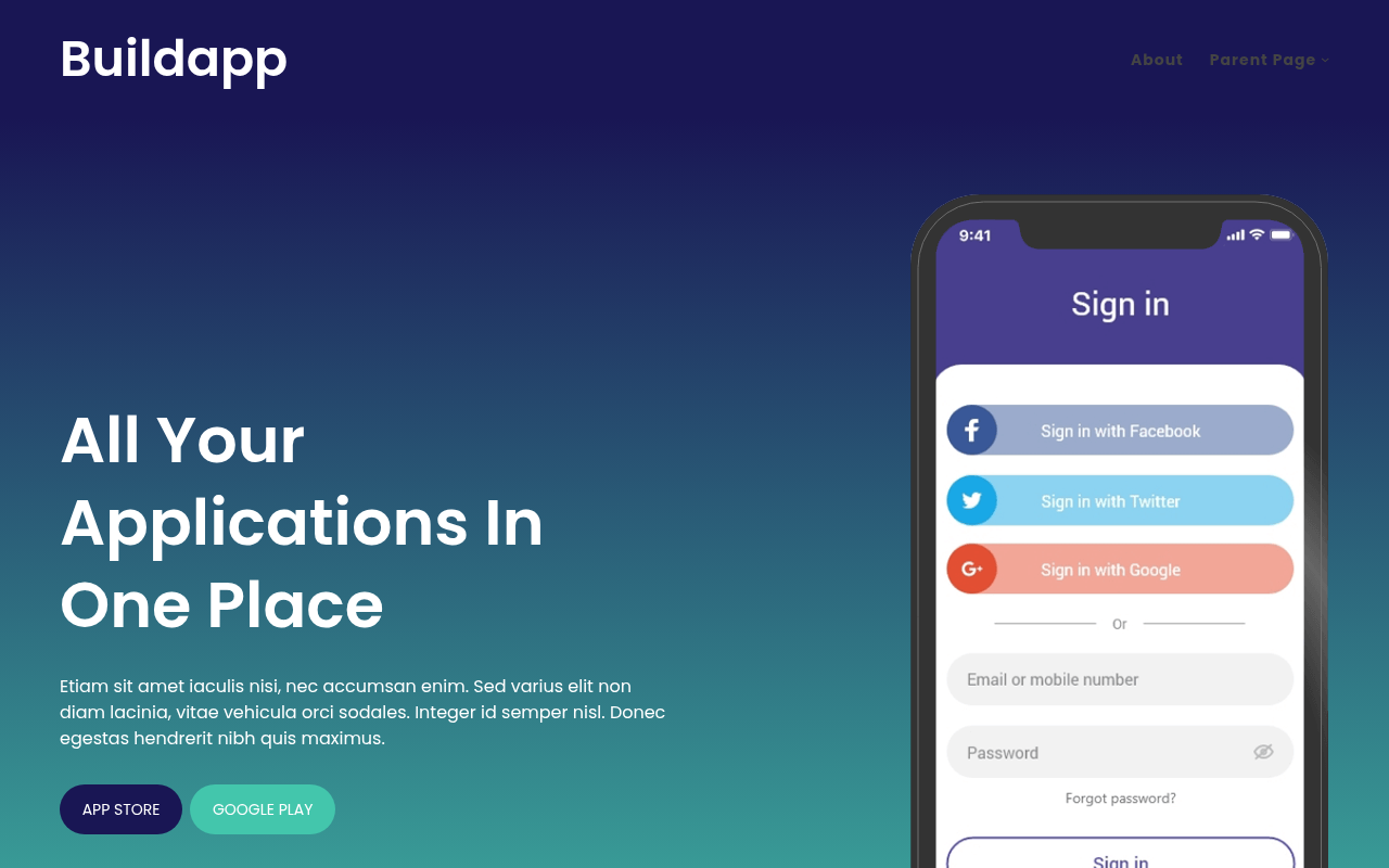 Десктоп — Buildapp