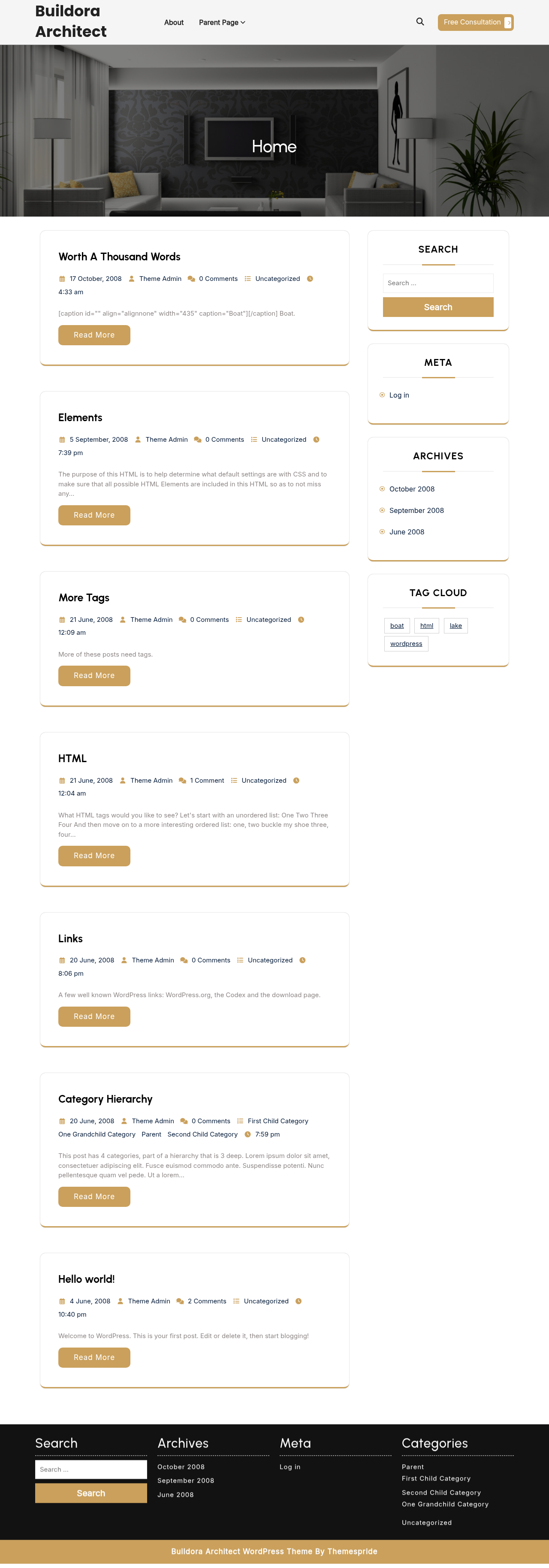 Десктоп (ниже) — Buildora Architect