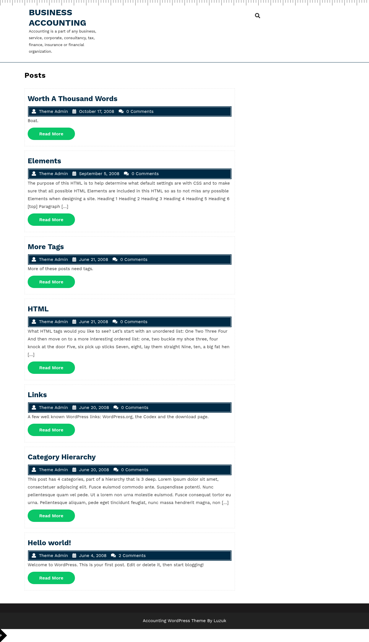 Десктоп (ниже) — Business Accounting