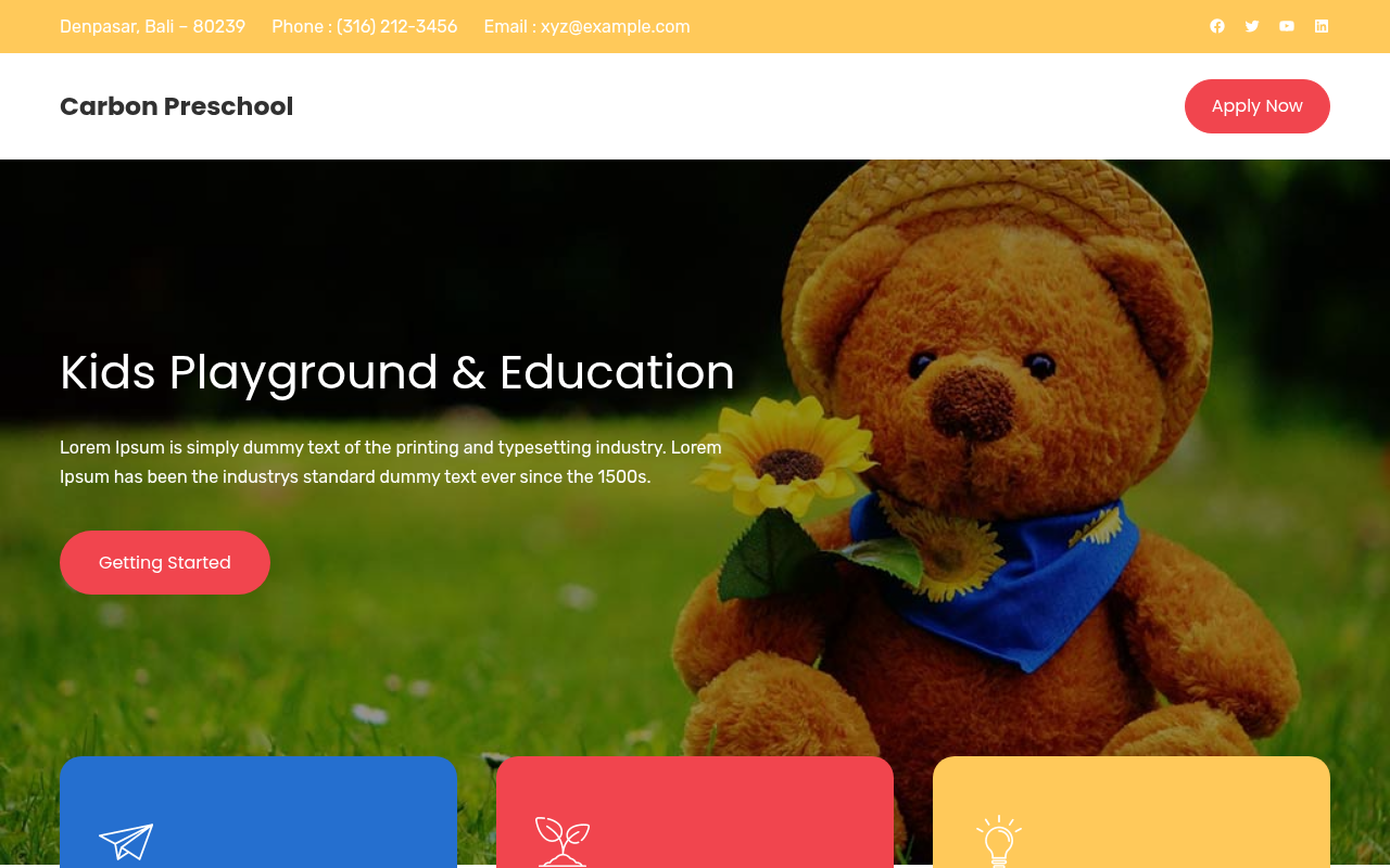 Десктоп — Carbon Preschool