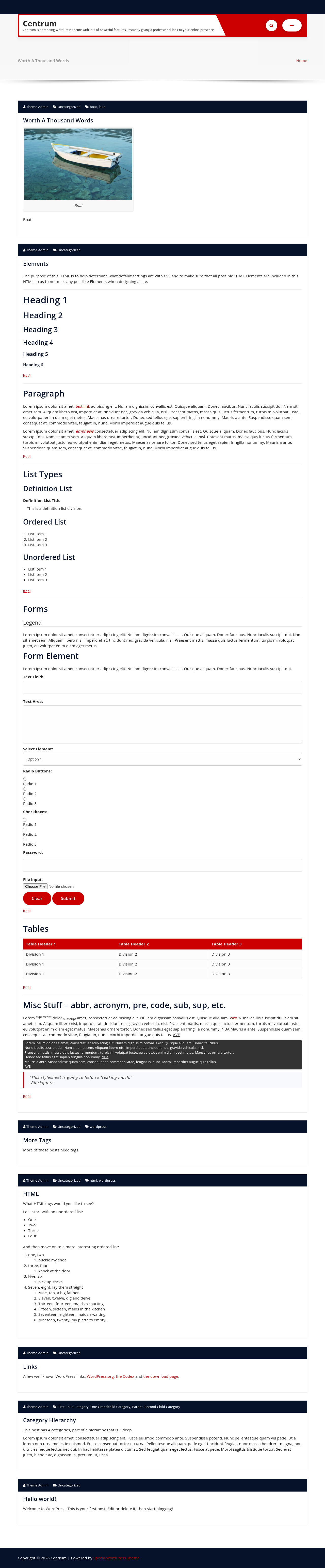 Десктоп (ниже) — Centrum