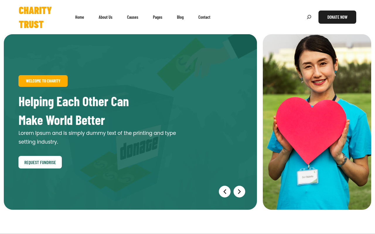 Десктоп — Charity Trust