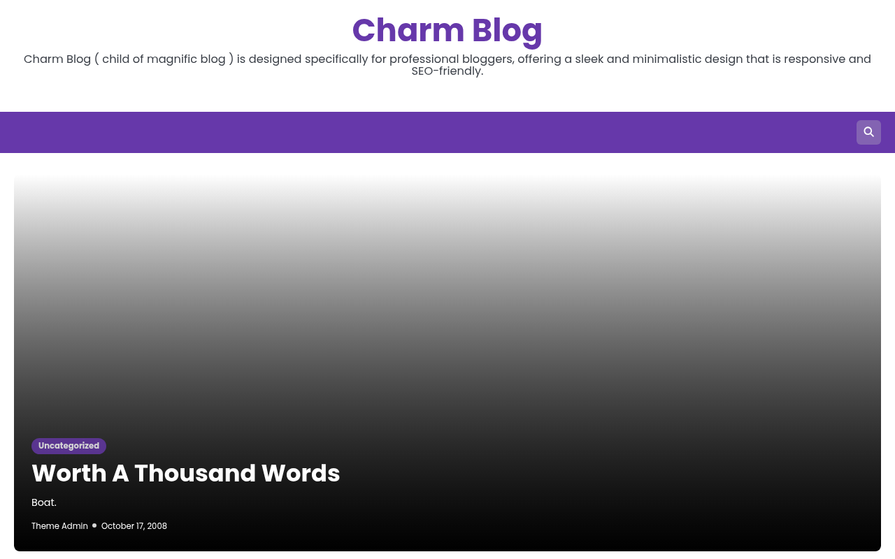 Десктоп — Charm Blog