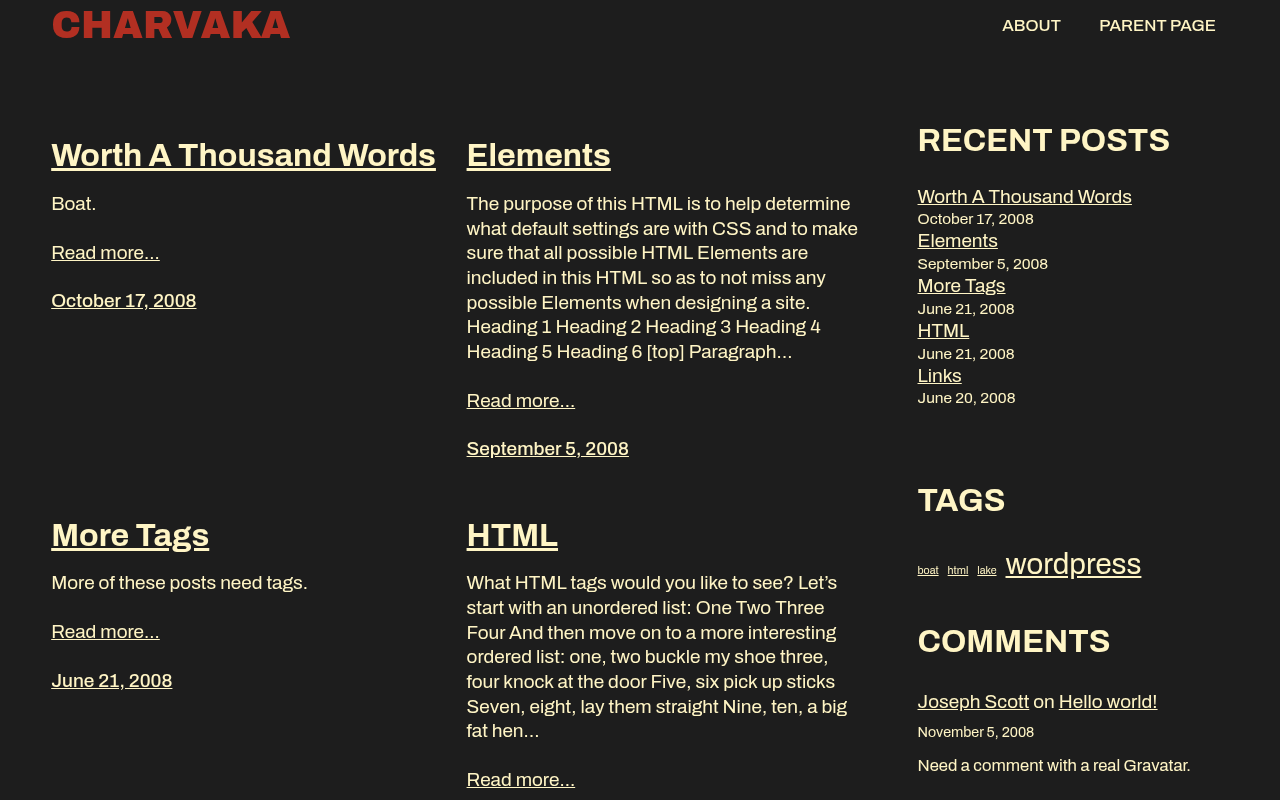 Десктоп — Charvaka
