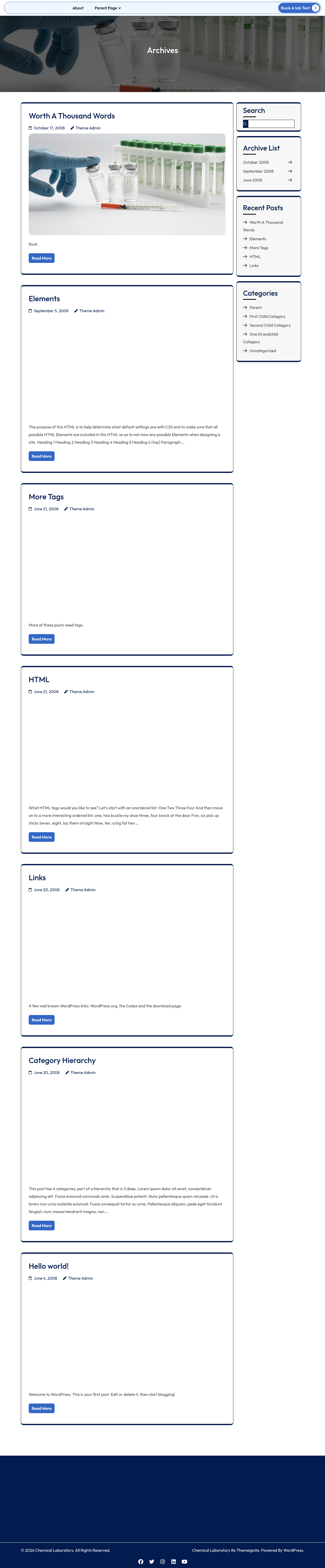 Десктоп (ниже) — Chemical Laboratory